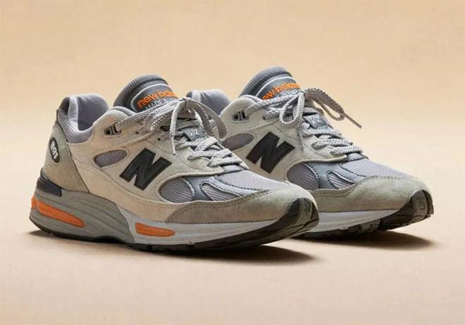 「991 V2」灰橙高清曝光确认发售！OG网站英产！New Balance(图5)